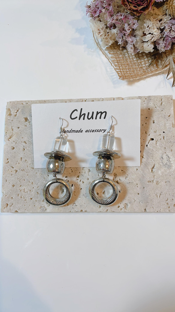 シルバーピアス/イヤリング ハンドメイドピアス ハンドメイド 