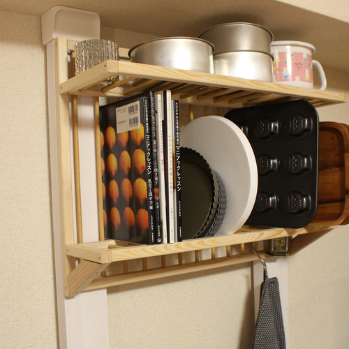 壁面収納 本棚 食器棚 オーダーメイド 木工家具 棚・シェルフ