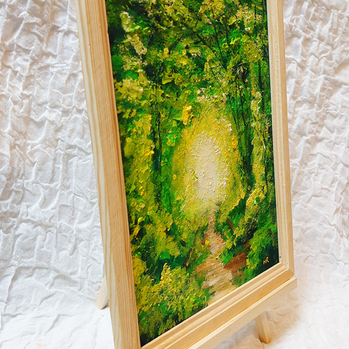 油絵 絵画 森のトンネル 絵画 HR 通販 13408678|Creema(クリーマ) 油絵 絵画 森のトンネル 絵画 HR 通販 13408678|Creema(クリーマ)