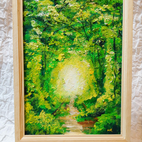 油絵 絵画 森のトンネル 絵画 HR 通販 13408678|Creema(クリーマ) 油絵 絵画 森のトンネル 絵画 HR 通販 13408678|Creema(クリーマ)