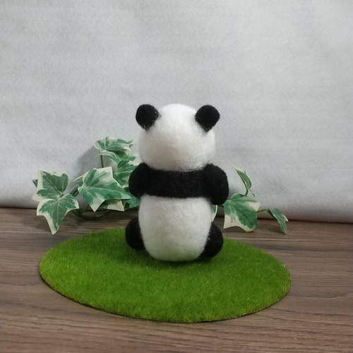 羊毛フェルト パンダ ぬいぐるみ 楽天市場】パンダ（羊毛フェルト｜フェルト）：手芸・クラフト