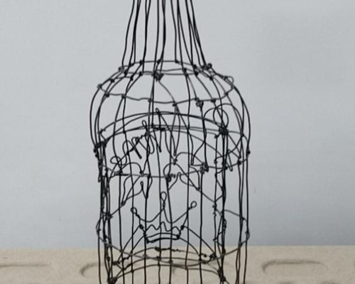 （専用）ワインシリーズ　ワイヤーアート ワイヤーアート ワインボトル 立体・オブジェ YAN 通販 13408913