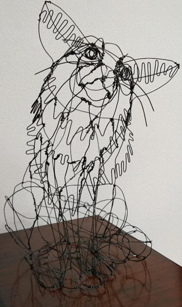 ソマリ　ワイヤーアート 4枚目の画像