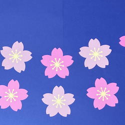 壁面飾り　桜セット 1枚目の画像
