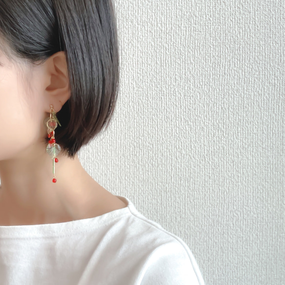 EARRING: 「木苺」 picnic 6枚目の画像