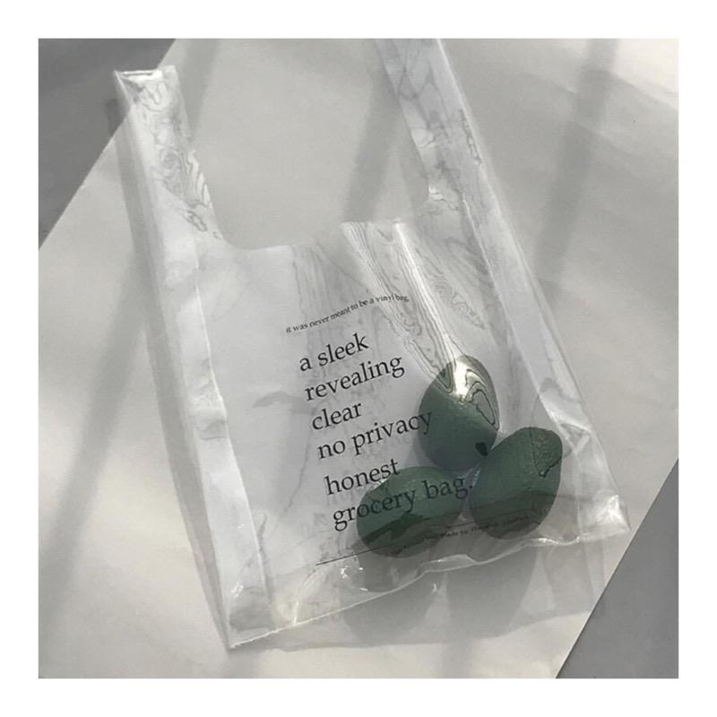 クリアバッグ PVCショッパーバッグ トートバッグ MIU 通販