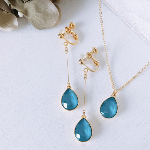 STELLA BRIDAL ネックレス&イヤリングセット ステラブライダル