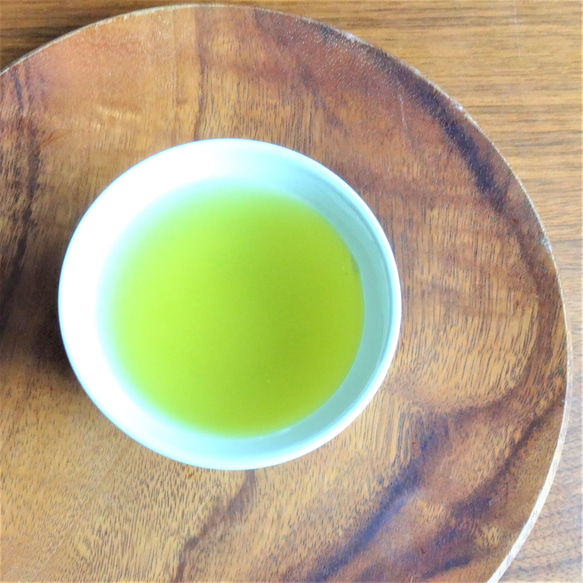 【送料無料】TeaBag緑茶 うまみと甘みの特上かぶせ茶【特上かぶせ茶　葉月】Mサイズ ３ｇ×１８コ入り 3枚目の画像