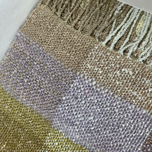 手つむぎ真綿の手織りストール ストール 工房おりをり 通販｜Creema  