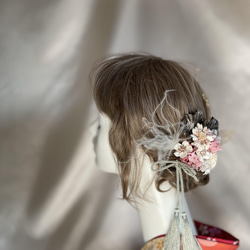 ブラックゴールド×ミスティグリー×桜色♡大人カラーで迎える成人式、結婚式、卒業式 6枚目の画像
