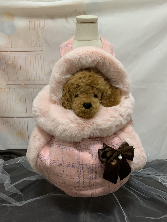 猫ちゃん・わんちゃん うさぎちゃん ペット用抱っこひも～ポカポカ冬 