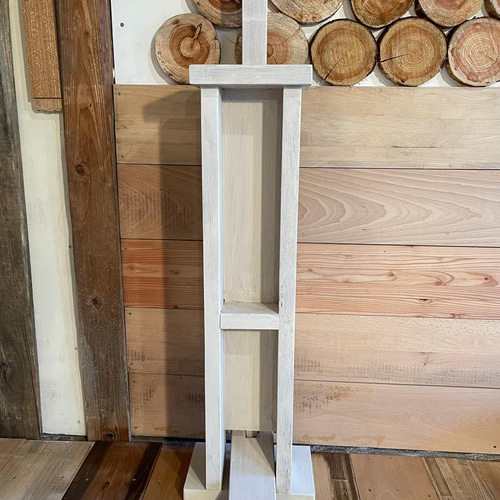 足踏み式木製アルコールスタンド