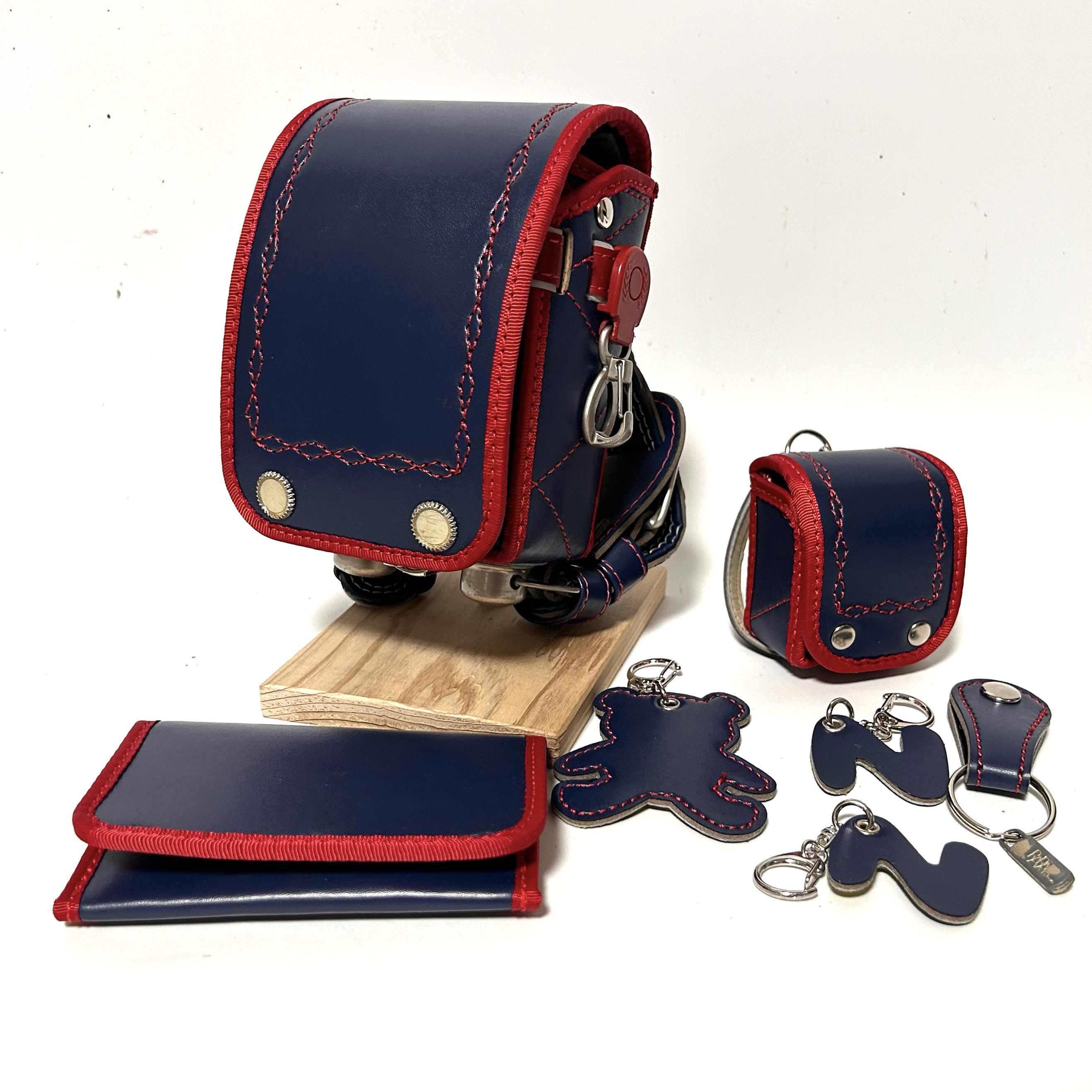 セレクトセット② ミニランドセル・ミニミニランドセル　カードケース(名刺入れ) お仕立て券