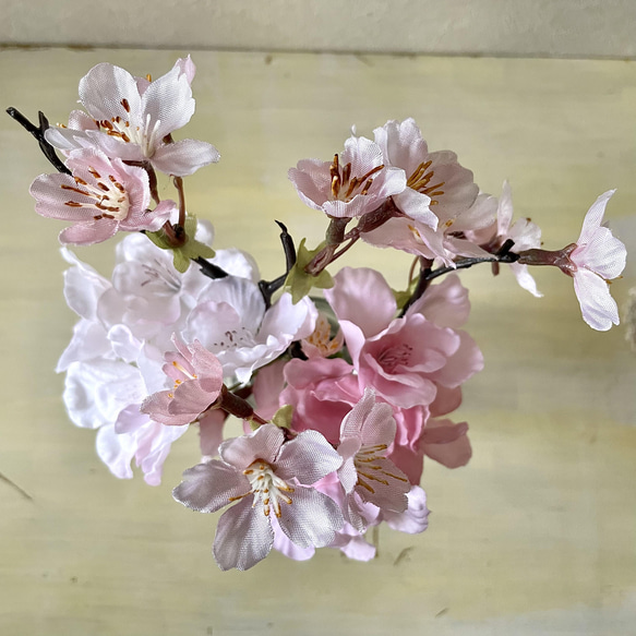 『Creema春の福袋2024』ラッピング無料！3種の桜M.S2点セット マジカルウォーター インテリアフラワー 13枚目の画像
