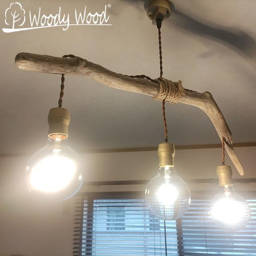 流木雑貨　照明　ハンドメイド 375 ペンダントライト 照明 電気 おしゃれ 流木 かわいい ライト 天井