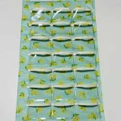 新柄追加お薬カレンダー✳︎オーダメイド・１週間３ポケット　下ポケット有り専用　ウォールポケット　くすり入れ　アクセサリー 4枚目の画像