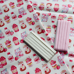 新柄追加お薬カレンダー✳︎オーダメイド・１週間３ポケット　下ポケット有り専用　ウォールポケット　くすり入れ　アクセサリー 15枚目の画像