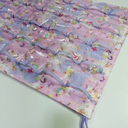 新柄追加お薬カレンダー✳︎オーダメイド・１週間３ポケット　下ポケット有り専用　ウォールポケット　くすり入れ　アクセサリー 8枚目の画像