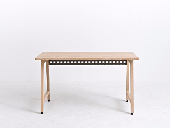 「work talk desk」 リモートワーク向けデスク 1200x650サイズ（国産クリ材） 5枚目の画像