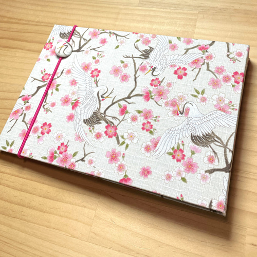 御朱印ホルダー】（大）バンド付 見開き60枚収納可能 書置き用御朱印