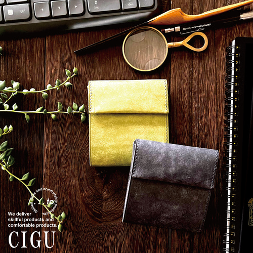 to®・CIGU】ミニ財布の「悩み」を解消！ハマる空間設計 アウト