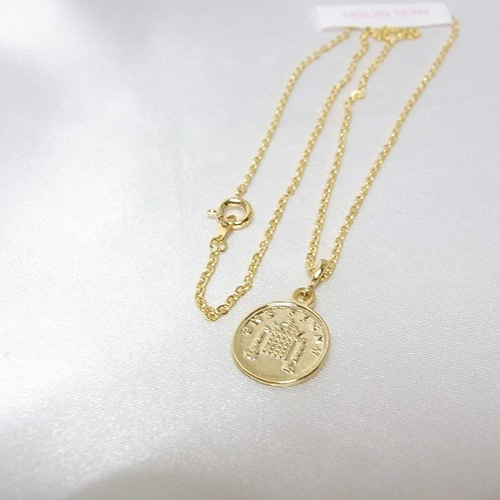 PENNY COIN 幸せのペニーコインチャームネックレス 2カラー