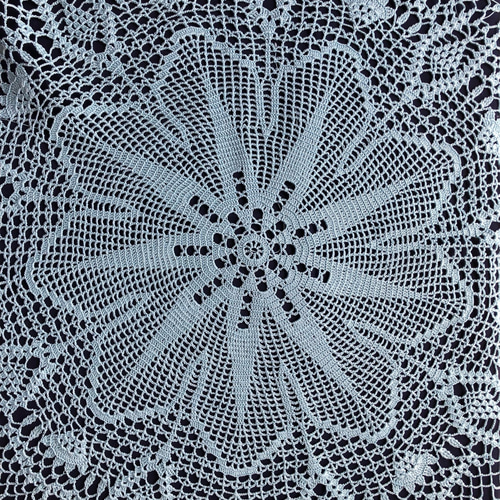 ハンドメイド レース編み ドイリー 15 ハンドメイド レース編み ドイリー 15