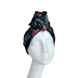 土耳其製造玫瑰透明布料 | 裝扮頭巾 | QPPA®︎ 頭巾帽 第13張的照片
