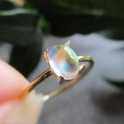 宝石質トルマリンクォーツ/6ct/オーバルカボション/リング 10月の誕生石】8×6mmインクルージョン「トルマリン」カボション