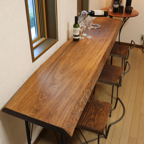 カウンターテーブル ハンドメイド fogliafiore_rw0132