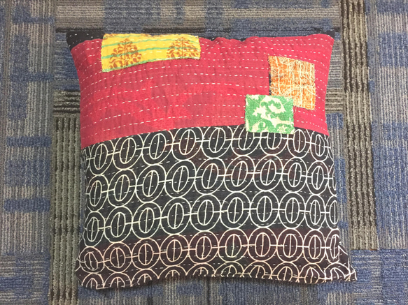 ヴィンテージ ラリーキルト 外パッチワーク ヴィンテージ ラリーキルト