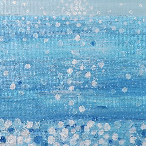 夏が終わる/アクリル画 キャンバス 原画 S0号 玉ボケ 光の海 夏が終わる/アクリル画 キャンバス 原画 S0号 玉ボケ 光の海