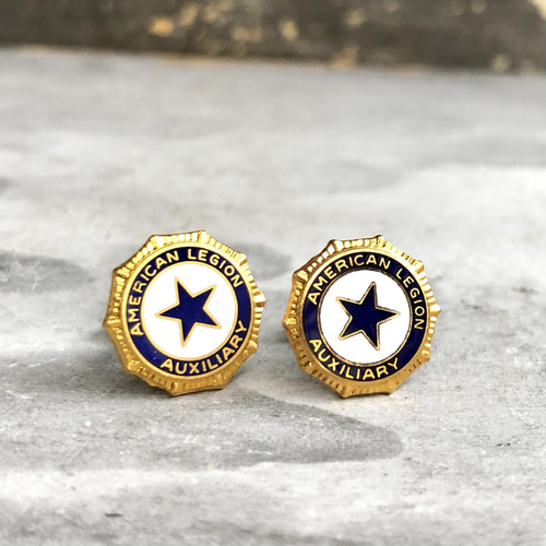 ヴィンテージAMERICAN REGIONスタンピングピアス イヤリング メンズ 