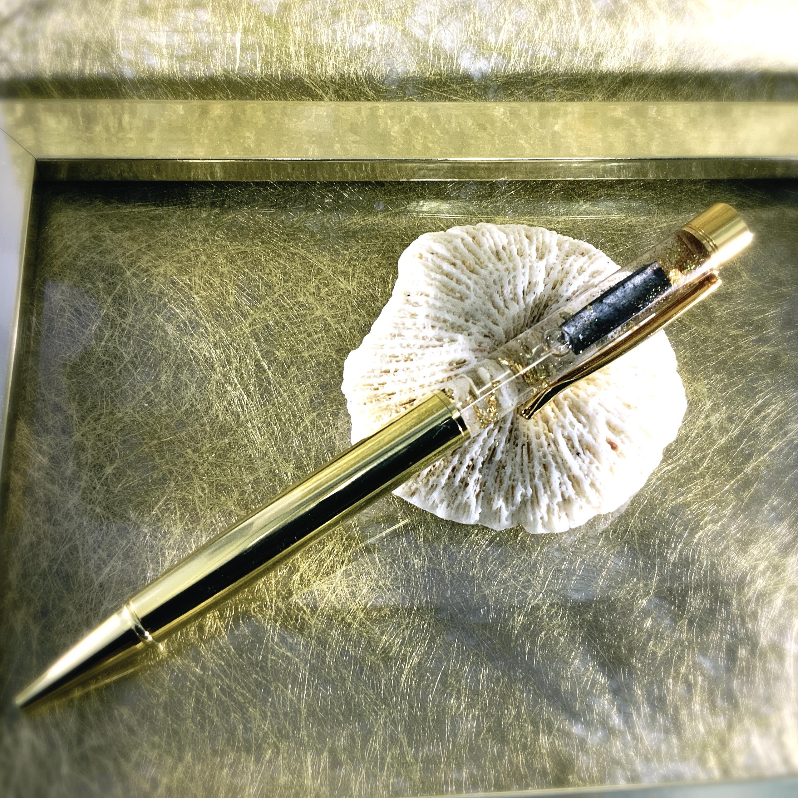 ★特選オンリー１★世界に一つだけ☆【天然石地球儀＆ボールペン YELLOW】❤️ ☆特選オンリー1☆世界に一つだけ☆【天然石地球儀＆ボールペン