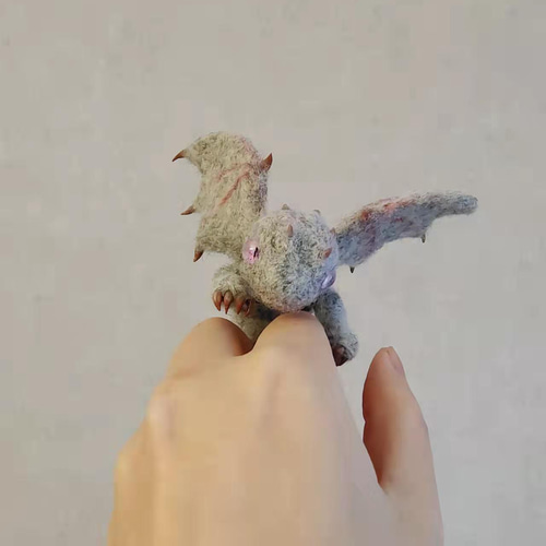 確認用】羊さん✼羊毛フェルト×石塑粘土