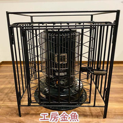 トヨトミストーブ ks-67hストーブガード 手作り アイアン T-03 その他