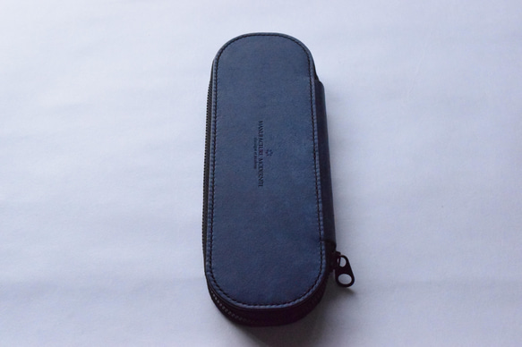 [受注生産品] No.013M [Round-Zipper Pencil case] 3枚目の画像