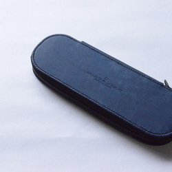 [受注生産品] No.013M [Round-Zipper Pencil case] 4枚目の画像