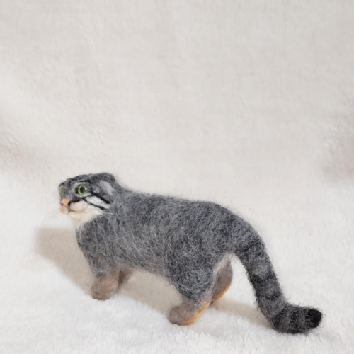 羊毛フェルト】ミニミニ·マヌルネコ 羊毛フェルト パステルミケ 通販