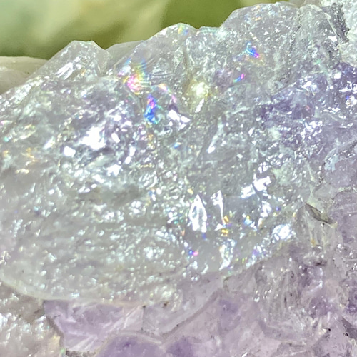 愛の守護石♡】虹入り˚✧₊⁎ラベンダーアメジスト その他置物 愛の守護石♡】虹入り˚✧₊⁎ラベンダーアメジスト その他置物