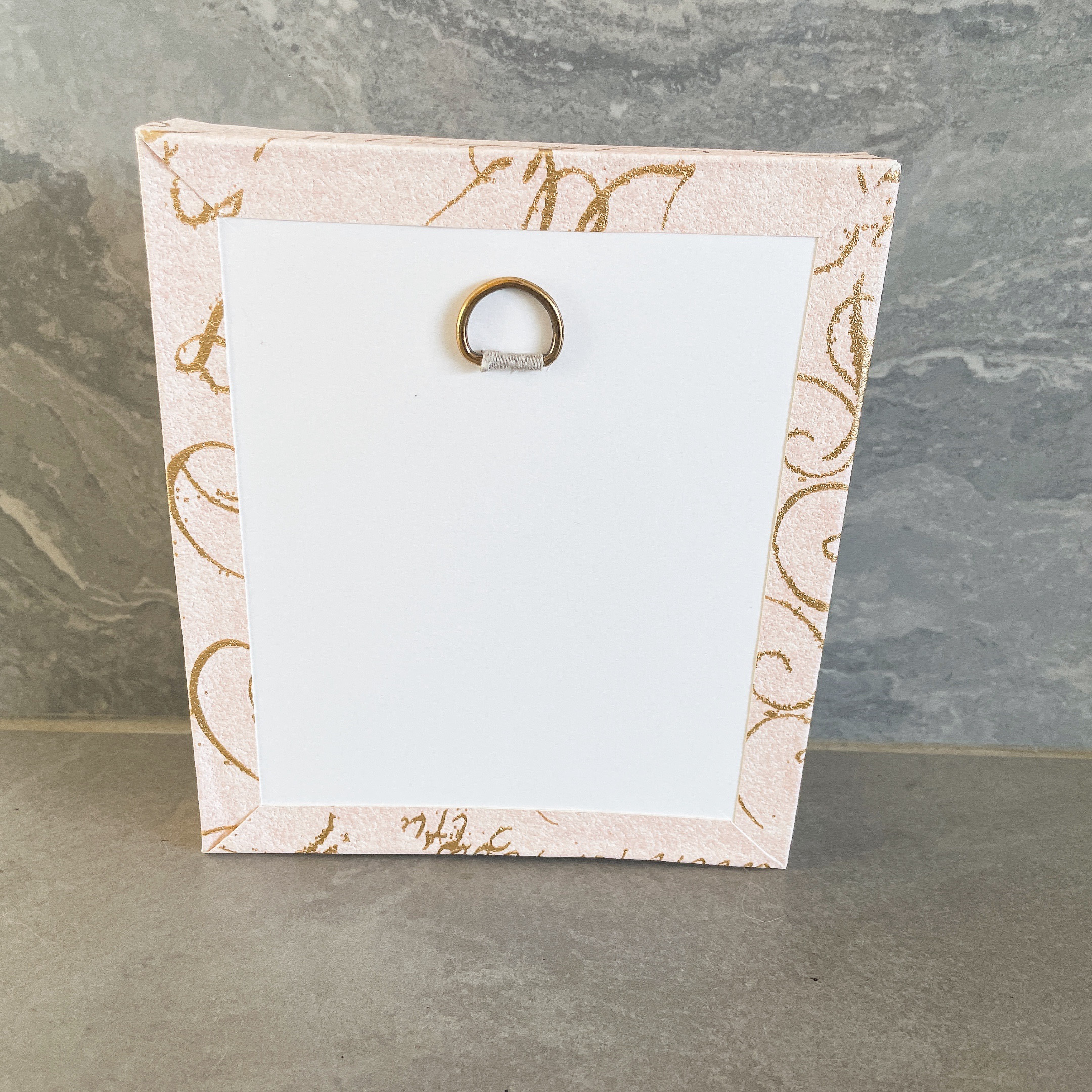 春色チューリップのシャドーボックス×フランス額装アート