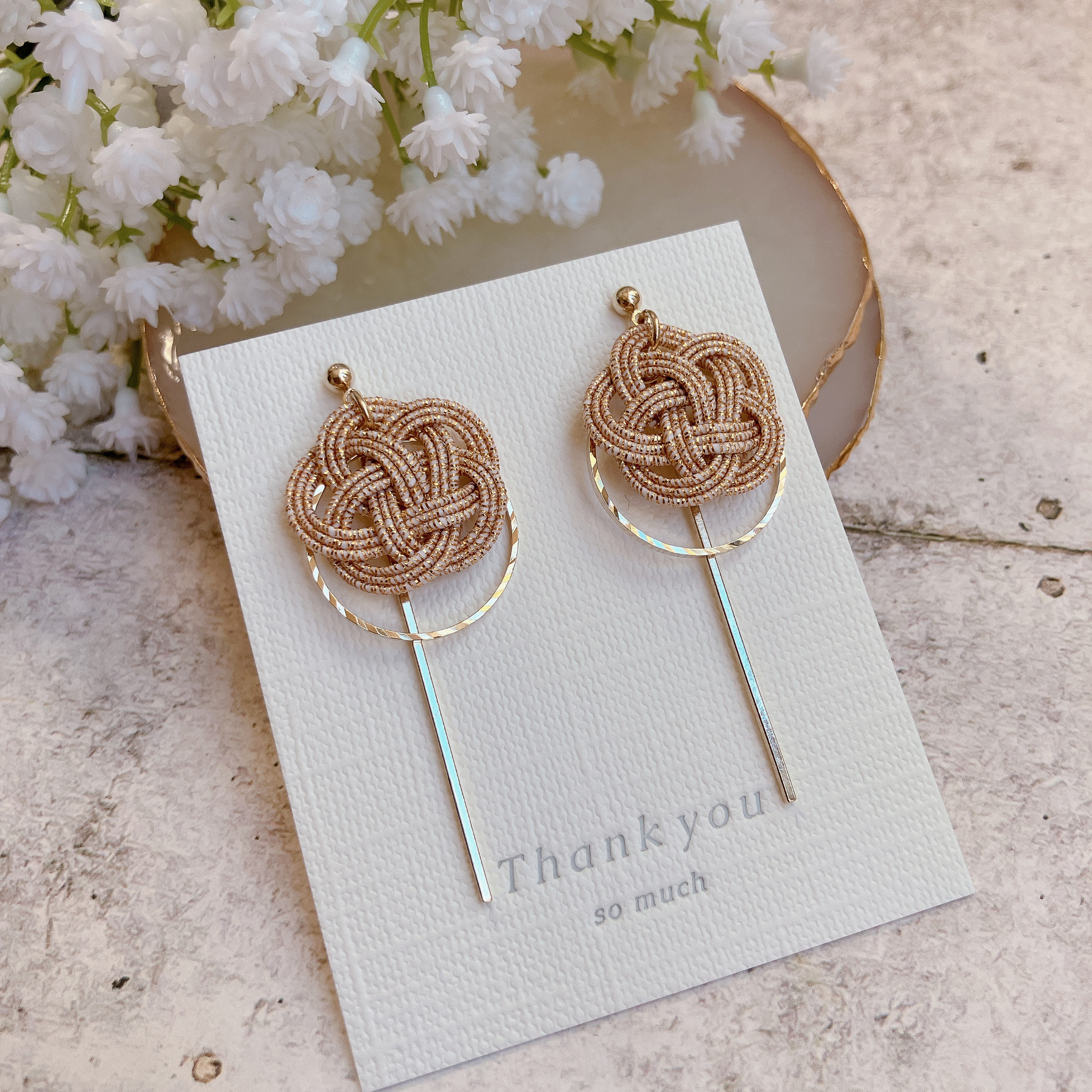 水引 和風 ピアス ♡ 和装 浴衣 着物 オフィス 卒業式 成人式 七五三