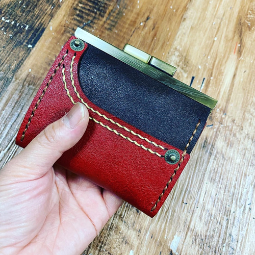 ウォレット ハンドメイド 姫路レザー カードケース 日本製 ミニウォレット ミニ財布 ミニ