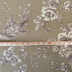 カットクロスセット！『Toile de Jouy　トワルドジュイ　 花と鳥』～巾約50cm×55cm　7色セット～ 6枚目の画像