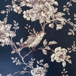 カットクロスセット！『Toile de Jouy　トワルドジュイ　 花と鳥』～巾約50cm×55cm　7色セット～ 12枚目の画像