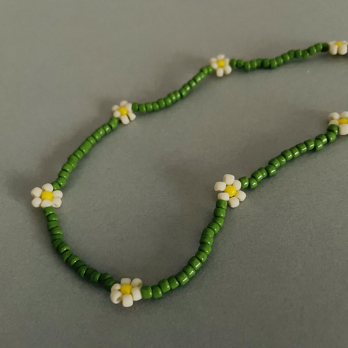 ビーズネックレス フラワーモチーフ ネックレス・ペンダント wwwie