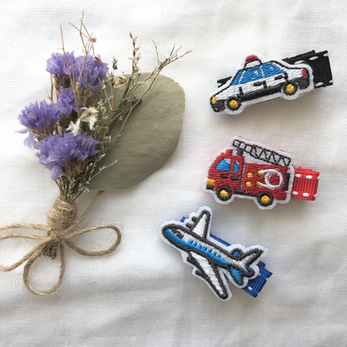 送料込み3点セット♩男の子必見！パトカー・飛行機・消防車のベビー  