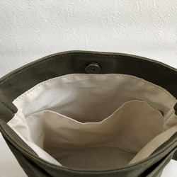 陶製チャームのスマホポシェット（グリーン） 6枚目の画像