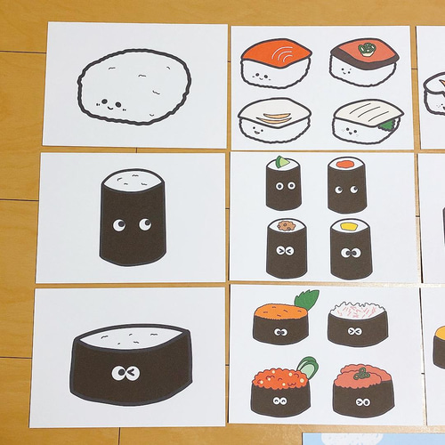 ペープサート お寿司のピクニック おすしのピクニック 紙芝居 ペープサート お寿司のピクニック おすしのピクニック 紙芝居