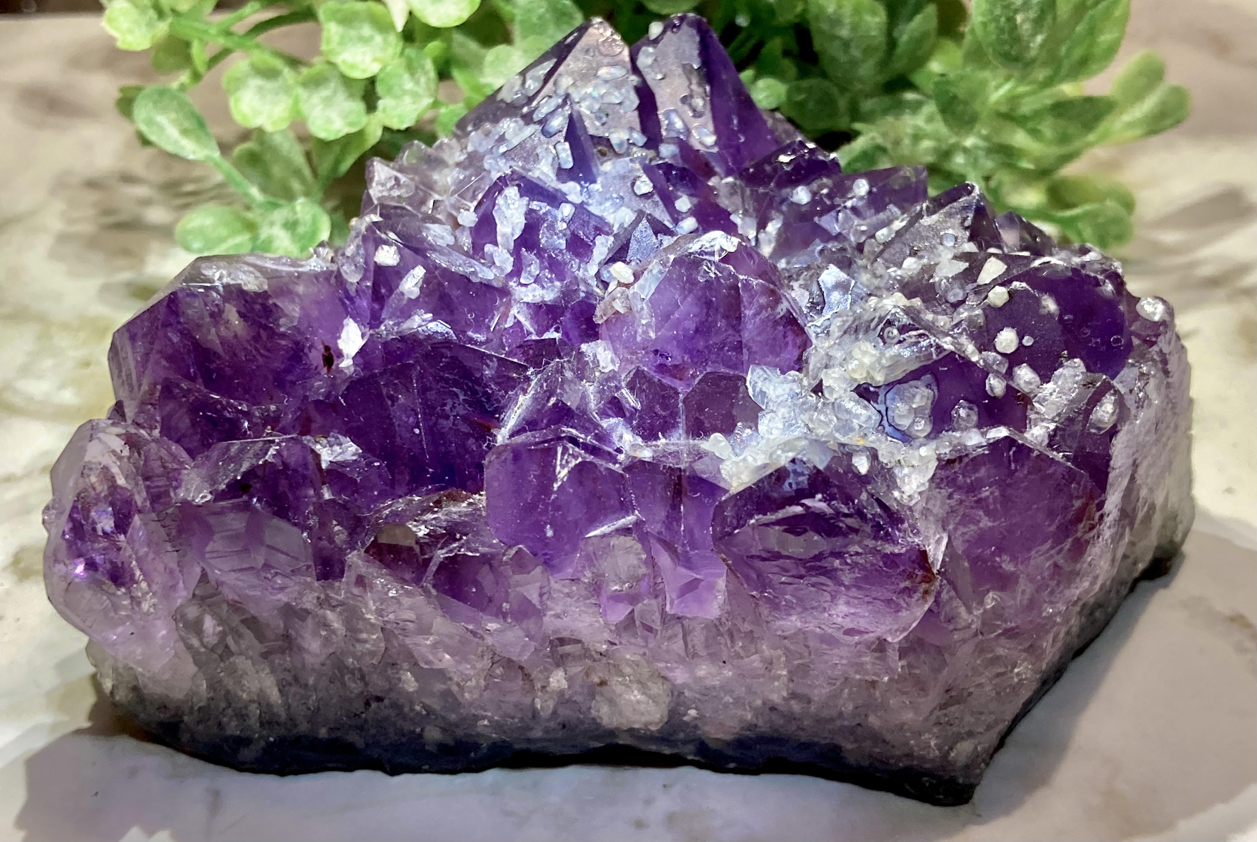 や*す様 20.アメジストインテリア(カルサイトin)